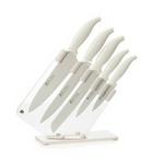 Maxwell Williams White Slice & Dice 6 Piece Knife Block Set