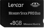 Lexar Premium 8GB Memory Stick Pro Duo Memory Card