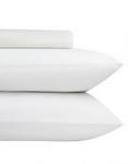 Sheraton Double Fitted Sheet Extra Depth & Pillow Case Pair 100% Cotton 200 Thread Count