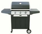 Alva Gemini 3 Burner Hooded Gas BBQ
