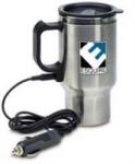 Esquire Stainless Steel Car Travel Mug With Charger