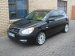 Hyundai 2008 Accent 1.6 Sr Manual Black 132000km