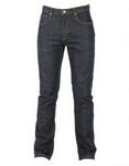 Utopia Dark Blue Straight Leg Stretch Jeans