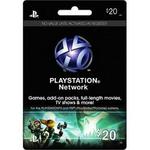 Playstation Network $20 Virtual Card USA