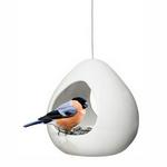Sagaform Birdy Hanging Ceramic Bird Feeder