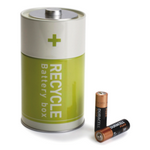 Luckies Battery Box Battery Recycling Tin