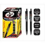 Statemans Stationery CLIC PENS 50's BLACK INK 309650BKKL657
