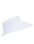 Seafolly White Lizzy Visor