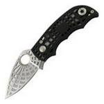 Spyderco S Black Plain