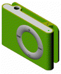 Apple iPod shuffle 2GB Green 2nd Generation