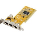 Sunix FWA3010GL 3+1 Port FireWire 400 PCI Card