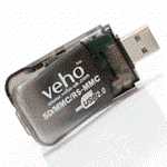 Veho SD & SDHC Memory Card Reader With USB Port