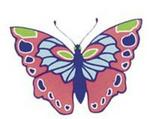 Shiny Butterfly Stickers (book)