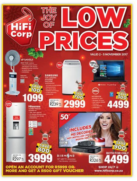 hi fi corp cellphone specials