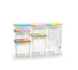 Stackable Kitchen Storage Container - Set Of 6