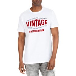 Men's White Vintage T-Shirt