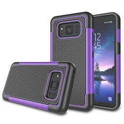 Galaxy S8 Active Case Samsung S8 Active Cover Not For Reg S8 Zectoo Shock Absorption Dual Layers Rugged Defender Bumper Impact Advanced Protective Cover