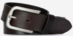Brando Ocean Leather Basic Belt 40MM Black - 1412 Black Medium Large