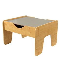 KIDKRAFT 2-IN-1 Activity Table With Board Gray natural