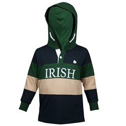 Croker Kids Irish Hooded Rugby Jersey 12 Yrs
