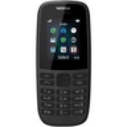 Nokia 105 Black Dual Sim Mobile Handset 4MB