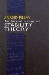 An Introduction to Stability Theory Dover Books on Mathematics