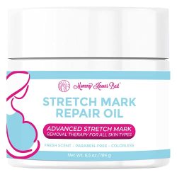 Anti Stretch Mark Oil For Pregnancy & Scar Oil - Stretch Mark Remover & Scar Treatment - Scar Removal Cream & Pregnancy Stretch Mark