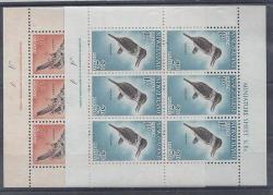 New Zealand 1960 Health Birds Set Of 2 Miniature Sheets Fine Unmounted Mint