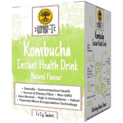 Vita-Aid Kombu-t Kombucha Instant Health Drink Natural 7X5G