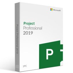 Microsoft Retail Project Professional 2019 Licensed For 1 Pc laptop - Limited