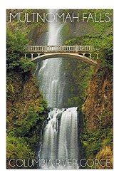 Multnomah Falls Oregon - Fall Colors 20X30 Premium 1000 Piece Jigsaw Puzzle Made In Usa
