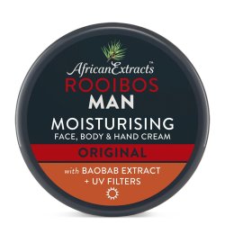 Rooibos Man Moisturising Face Body & Hand Cream Original 125ML