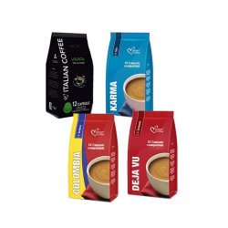 12 capsule Italian Coffee Deja Vu compatibile Caffitaly