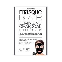 Masque Bar Luminizing Charcoal Peel Off Mask - Charcoal Face Mask 3-SET
