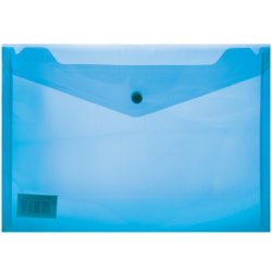 Carry Folder A5 Pvc Blue With Stud