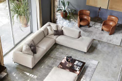 Munich Corner Couch Custom Made - Fabric
