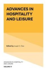 Advances In Hospitality And Leisure Hardcover