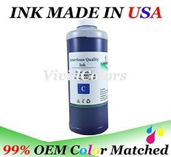 Vividcolors Refill Ink For HP72 Ink Cartridge C9371A Liter 500ML Ink Bottle HP72 Cyan HP72 C
