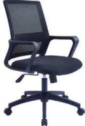Antonio Medium Back Office Chair Black