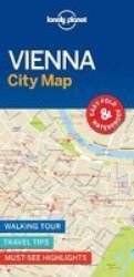 Lonely Planet Vienna City Map Sheet Map