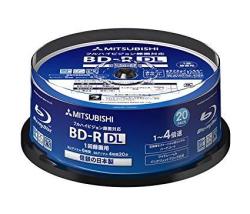 Verbatim Blu-ray Disc 20 Pcs Spindle - 50GB 4X Speed Bd-r Dl Bluray - Inkjet Printable