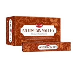 Masala Incense Sticks - Mountain Valley - 12 Pack