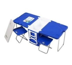 28 Liter Cooler Box Folding Table Chair Set COOLA-BOX28 Blue