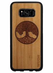 Wooden Phone Case Tree Of Life - Bamboo Sky Compatible With Galaxy S9 Samsung Galaxy S9