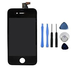 Replacement Lcd Touch Screen Digitizer Assembly For Iphone 4s Black