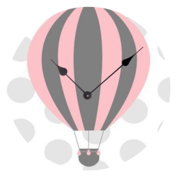 Air Balloon - Ceramic Wall Clock