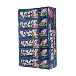 Bubble Yum Cotton Candy Flavour Bubble Gum 12 Count Pack