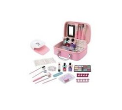 Girls Princess Makeup Box Non Toxic Cosmetics Kit S 20 Pcs