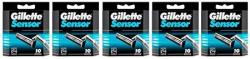 Gillette Sensor - 50 Blades 5 X 10 Or 10 X 5 Packs