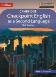 Cambridge Checkpoint English As A Second Language Workbook Stage 7 Paperback